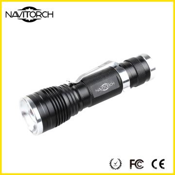 240 Lumen Zoomable Wiederaufladbare LED Taschenlampe